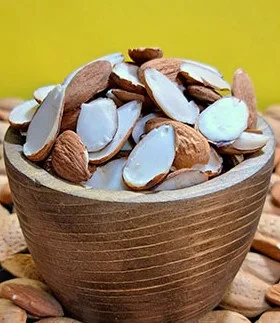 مغز بادام لپه